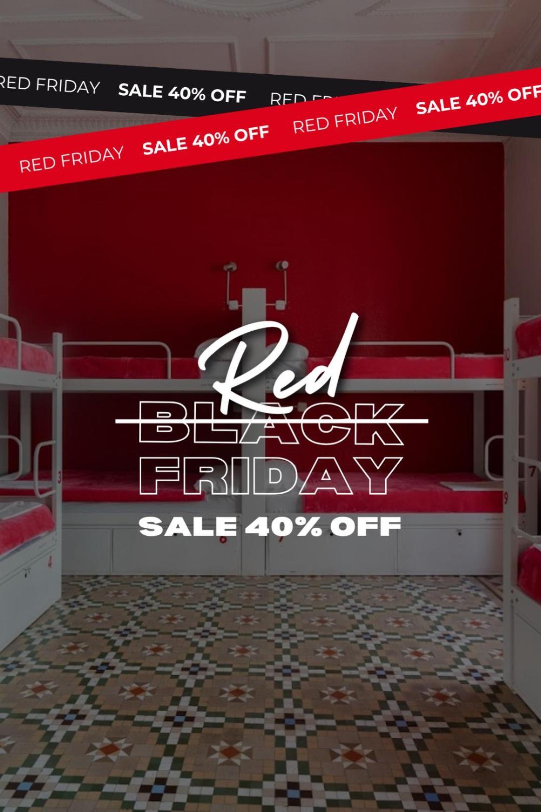 Red Nest Hostel Valencia Rom bilde